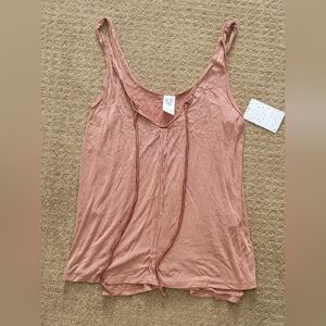 Free People Women's Pink Sleeveless Top